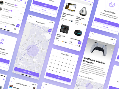 Lendli - Renting made safe and easy agency application design design app intuitive web
