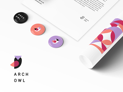 Arch Owl Logo Design