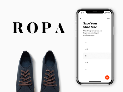 ROPA the Shopping App app application brand branding branding design clean design flat icon identity ios lettering logo logo design minimal mobile typography ui ux web