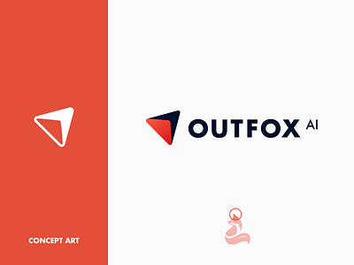 Outfox Concept Art art brand branding branding design character clean design flat fox identity illustration illustrator lettering logo logo design minimal ui ux vector web