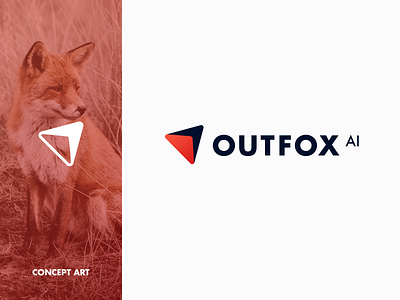 Outfox Branding Concept Art art brand branding branding design character clean design flat fox icon identity illustration illustrator lettering logo logo design minimal mobile typography vector