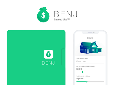 Benj Saving Screen animation app application branding branding design character clean flat icon identity illustration illustrator ios lettering logo design mobile typography ui ux web