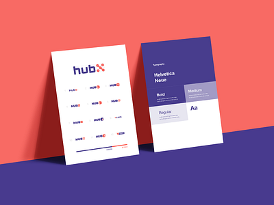 HubX Lettering Concept art brand branding branding design character clean design flat icon identity illustration lettering logo minimal type typography ui ux vector web