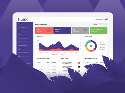 HubX Page Concept app brand branding branding design clean design flat icon identity ios lettering logo logo design minimal mobile ui ux vector web website