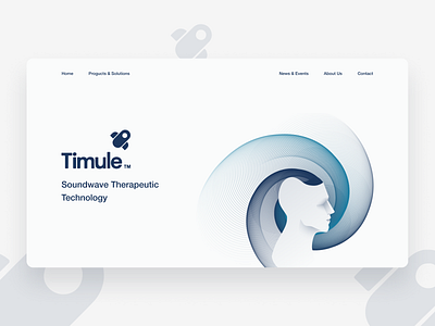 Timule Page Concept app brand branding branding design concept design logo logo design page ui ux web
