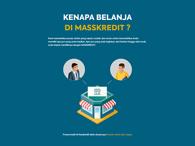Masskredit Shop app branding design illustration ui ux vector web website
