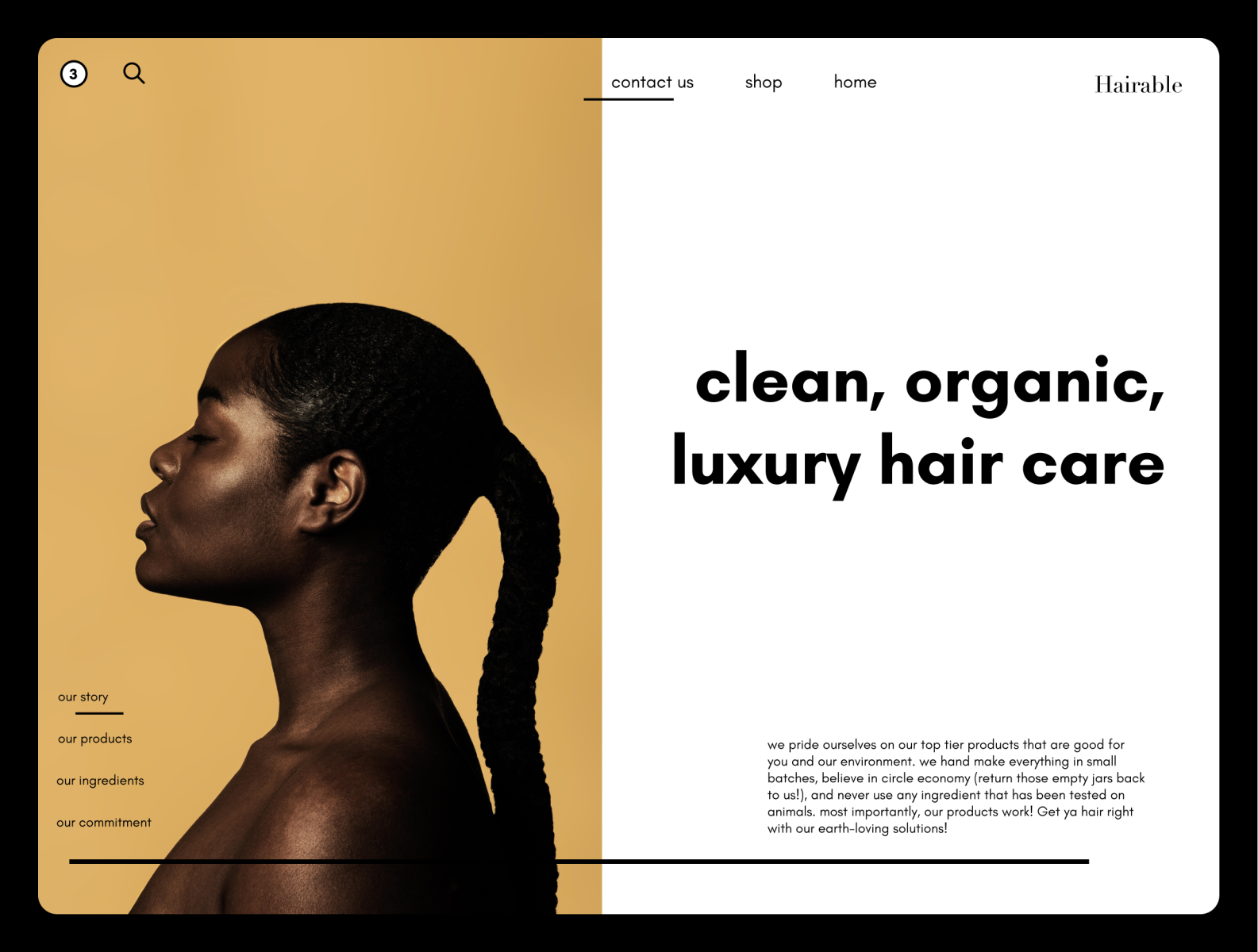 Hairable by Danae Willis on Dribbble