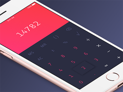 Daily UI #004: Calculator