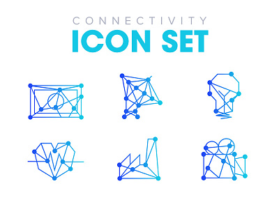 Connectivity icon set