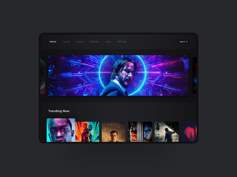 Apple TV Home Screen by Dan K Joseph on Dribbble