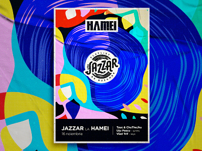 Jazzar @ Hamei cover artwork hops illustration jazz jazzar