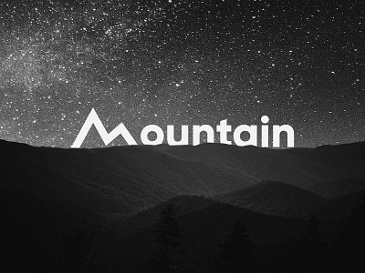 Mountain brand identity branding concept art design flat graphic design illustration logo logofolio minimal modern