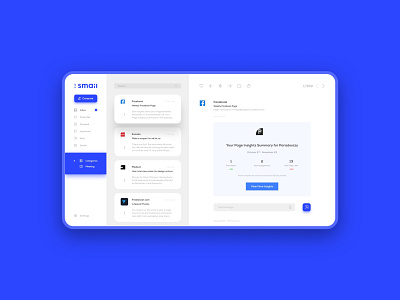 Smail - Mail UI adobe xd mail modern smail ui ui ux ui design uidesign uiux user experience user interface ux ux ui ux design uxdesign uxui web web design website design xd