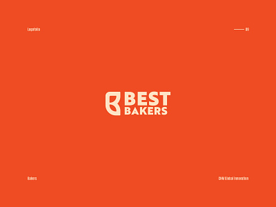 Logofolio b alphabet logo b letter logo b logo bakers bakers logo best bakers brand brand identity brand mark branding graphic design logo logo mark logofolio minimal modern orange logo