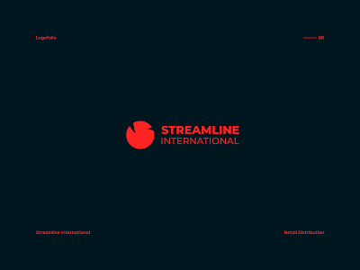 Streamline brand identity branding concept art design graphic design logo minimal modern