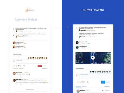 Insticator Comment Widget Re-skin