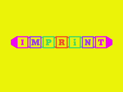 IMPRINT Print Expo Logo 3dprint brand brand design brand identity branding design graphic design illustration logo logo design print ui vector woodblock