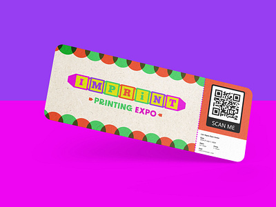 IMPRINT Printing Expo Ticket