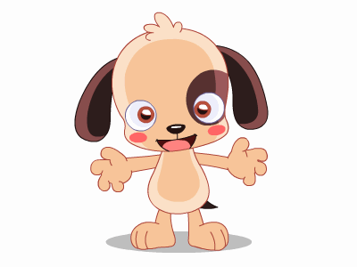 Hug Doggie Animation animation dog hug