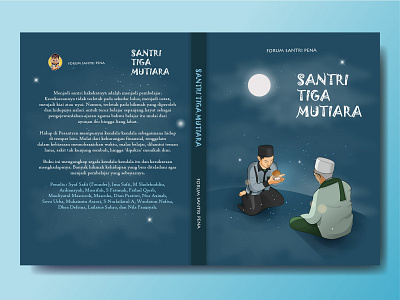 Santri Tiga Mutiara - Cover Book Design