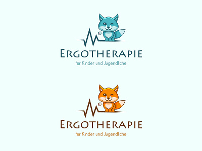 Ergotherapie | Logo Design character logo childcare contest logo design fox logo health illustration logo simple logo vector