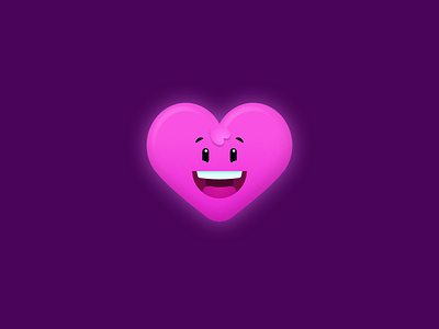 Heart <3 3 collab heart sticker