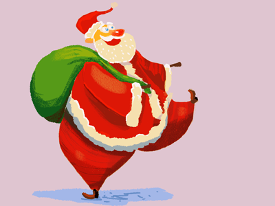 Claus christmas holidays illustration santa