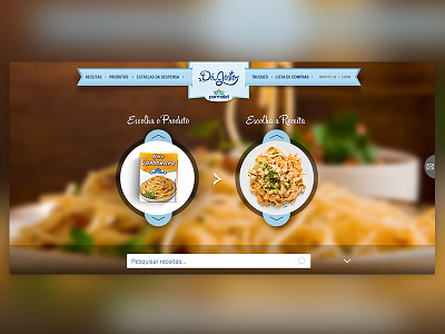 Parmalat recipes website food header layout products recipe recipes ui ux website