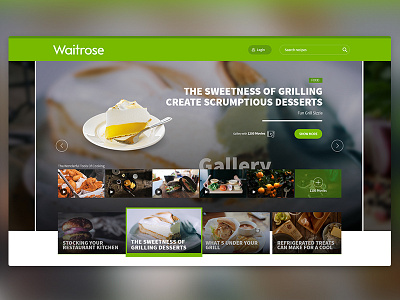 Homepage Header header homepage inspiration ui uikit ux design website widget