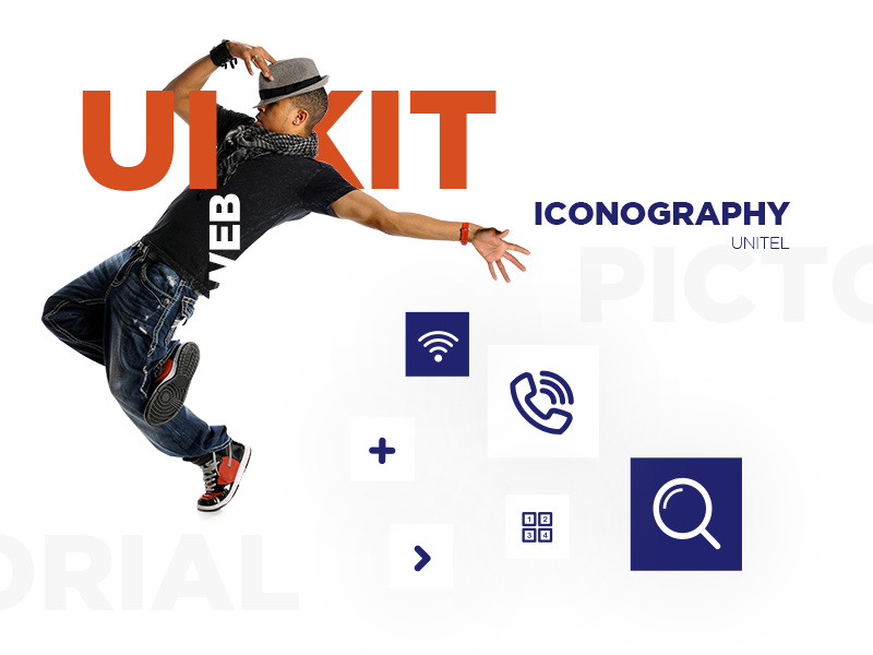 UNITEL - website styleguide layouts website interfaces ux ui art direction webdesign styleguide ui kit