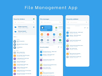 File management app