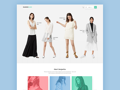 Woman Clothing eCommerce Web App