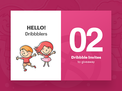 2 Dribbble Invites