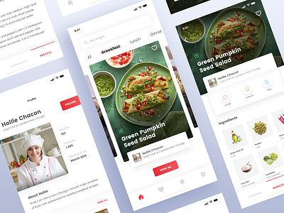 Recipe App Design agileinfoways foods ingredients ios mobileapp recipe