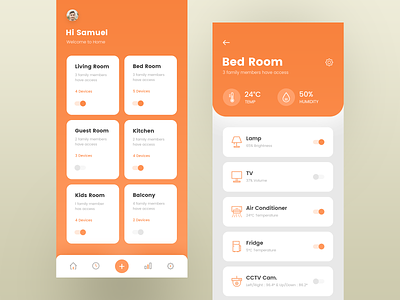 Smart Home (IOT) - App Design