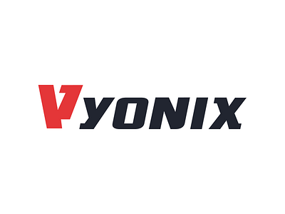 Vyonix Logotype branding design logo logotype typogaphy vector