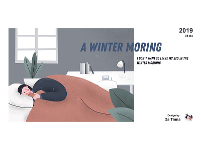 A Winter Moring illustration