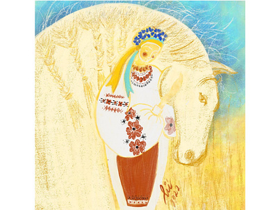 "вбивство коней на Україні квітень 2022" art babygirls horses illustration war warukraine2022 коні