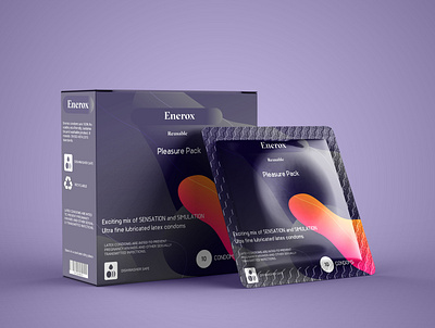 Lifestyle Product Pack Design condom lifestyle package design