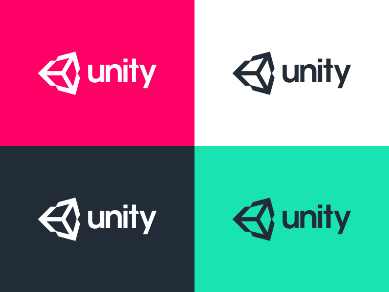 Unity Logo Colours colours logo unity