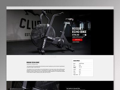 Rogue Fitness Designs Themes Templates And Downloadable Graphic Elements On Dribbble