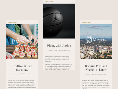 Who Is Owen Jones Pt. 2 grid owen jones portfolio portland typography web design website