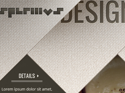 Casperilius design portfolio texture type web website