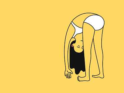 Yoga Girl - Yellow