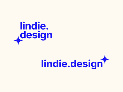 Personal logo & identity design ✨ blue bold branding graphic graphic design identity inter logo logo design personal logo typography