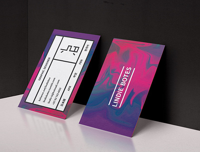 Business card design branding business card corporate identity graphic design identity logo logo card logo design pattern personal branding psychedelic typography
