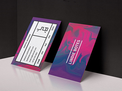 Business card design branding business card corporate identity graphic design identity logo logo card logo design pattern personal branding psychedelic typography