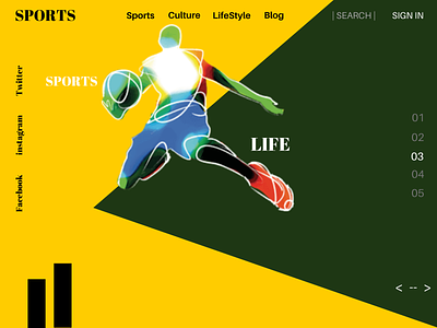 Sports Website Designing Company branding design ui uidesign uiux ux ux ui uxdesign web webapp website website design website designing company websitedevelopment