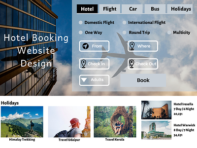 Hotel Booking Website Design Company