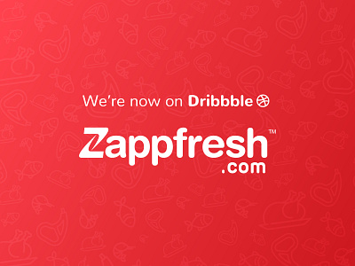 Zappfresh Design Team app branding food fresh illustration logo meat ui
